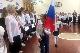 В средней школе №1 г. Наволоки учащихся начальных классов торжественно приняли в «Орлята России»